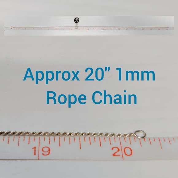 Vintage Mexico Sterling Silver Modernist Spiral Pendant Necklace Earring Set 20" - Picture 8 of 15